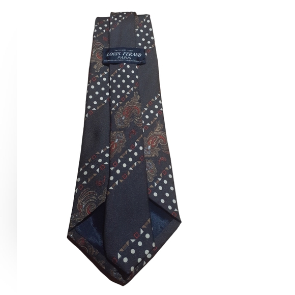 Vintage Louis Feraud Paris Kipper Tie - Picture 1 of 3